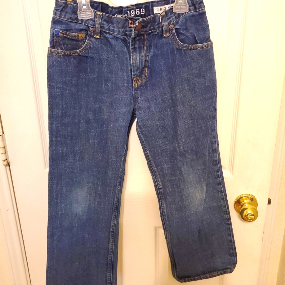Boys 8 husky Gap Original blue jeans